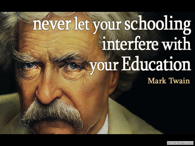 Twain on Education